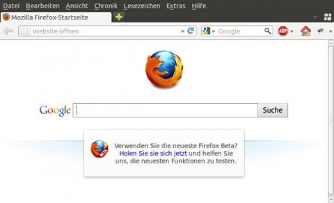 Screenshot Firefox 2012 Ubuntu