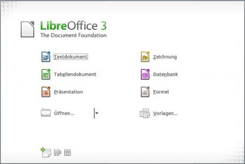 Screenshot LibreOffice 2012 Ubuntu