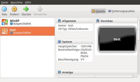 Screenshot VirtualBox 2012 Ubuntu