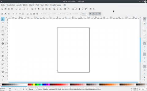 Screenshot Inkscape Ubuntu KDE