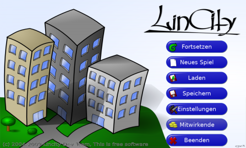 Screenshot LinCity-NG 2019 Ubuntu