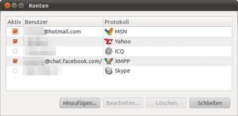 Screenshot Pidgin 2012 Ubuntu