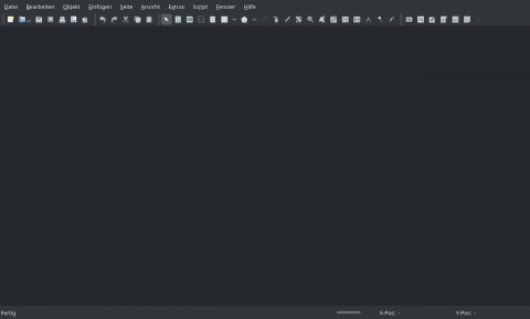Screenshot Scribus 2019 Ubuntu KDE